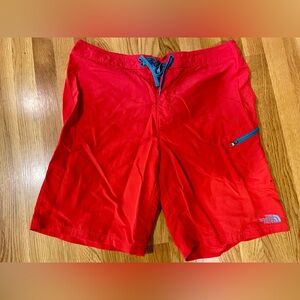 The North Face Men's Red 34 Board Shorts